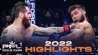 PFL 1 2022 Full Fight Highlights [upl. by Idnew]