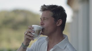 Perfetto du grain à la tasse le meilleur de l’expresso  Campagne Brad Pitt x De’Longhi  FR [upl. by Berti190]