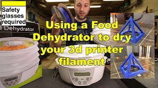 How To Dehydrate 3d printer filament [upl. by Alano300]