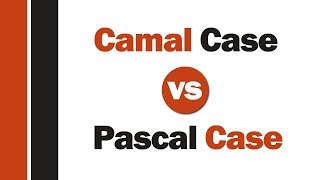 CamelCase vs pascalCase   الفرق بين طرق كتابه المتغيرات فى الجافاسكربت [upl. by Tonkin]