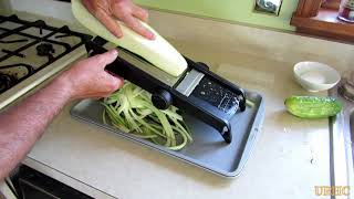 Making Quick Zucchini Noodles With My Mandoline [upl. by Cully]