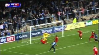 Wycombe Wanderers vs Bury  League Two 201314 Highlights [upl. by Hawken]