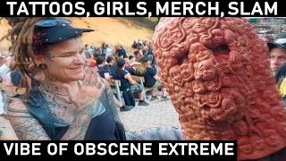 OBSCENE EXTREME FESTIVAL 2023 PEOPLE ATMOSPHERE AND MERCH [upl. by Ellehcem601]