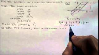 Centroid of a Parallelepiped [upl. by Edrock]