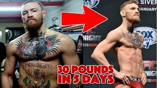 How MMA Fighters Lose 30 Pounds in 5 Days  How to Cut Weight FAST [upl. by Yllitnahc]