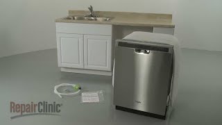 Beko dishwasher DIN28R22  DIY install builtin integrated dishwasher [upl. by Lerrehs]