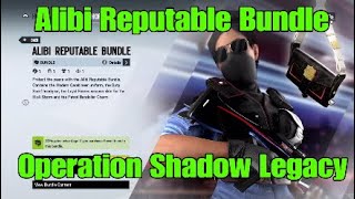 BRAND NEW Alibi Reputable Bundle  Rainbow Six Siege [upl. by Heshum]