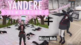 Killing EVERYONE in Mission Mode  Nemesis Chan Yandere Simulator Gameplay [upl. by Larena89]