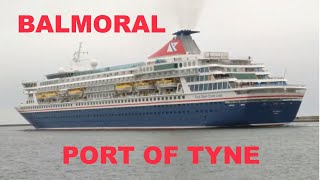 Fred Olsen Balmoral  Sampler Cruise Newcastle to Rosyth Edinburgh June 2019 [upl. by Orelee]