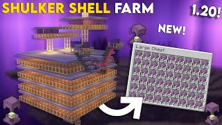 Minecraft Easy Shulker Farm Tutorial  Shulker Shell Farm  750 Per Hour [upl. by Mazlack158]