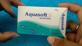 Review of Aquasoft S Syndet Bar English  ClickOnCare [upl. by Takeo]