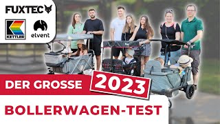 Bollerwagentest 2023 im Freizeitpark Irrland  Kettler Fuxtec amp elvent [upl. by Adok]