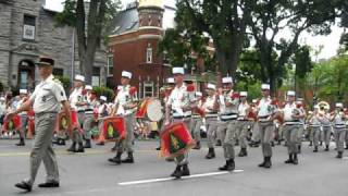 Musique militaire Québec 2010 [upl. by Keldah]