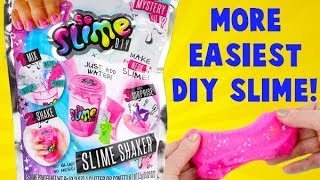 MORE Easiest Slime So Slime DIY Slime Shaker Mixing Shaving Cream with Slime [upl. by Besse]