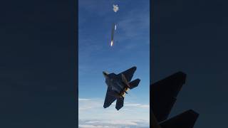 F22 Raptor aims High and downs a su57 dcs [upl. by Hernardo]