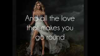 Carrie Underwood  Thank God for Hometowns Lyrics On Screen [upl. by Ennyletak]