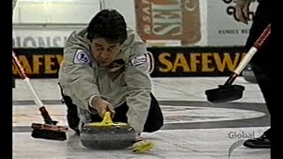 2002 Manitoba Mens Provincial Tankard Semifinal  Kirkness vs Gauthier [upl. by Jacobs]