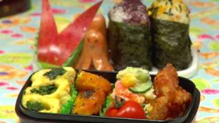 How to Make Bento Perfectly Balanced Bento Recipe for Lunch Box Meal  Cooking with Dog [upl. by Ainer]