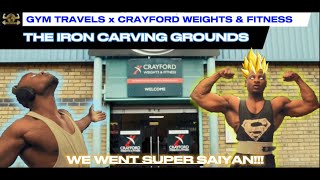 GYM TOUR THIS IS ONLY 1 OF 2 IFBB APPROVED GYMS IN THE UK  GYM TRAVELS x CRAYFORD [upl. by Aysa]