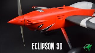 3D printed aerobatic rc airplane  Eclipson 3D Flight [upl. by Vinaya496]