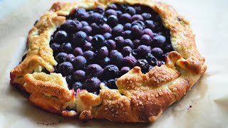 Blueberry Crostata Recipe [upl. by Ynaffital641]