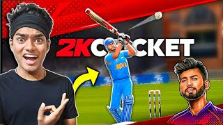 2K CRICKET Game On Mobile🔥 [upl. by Leanne]