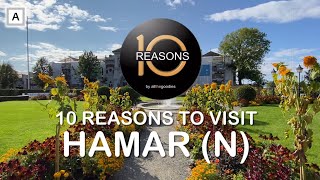 10 Reasons to visit Hamar Norway  ​⁠TenReasons [upl. by Nimrahc]