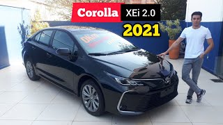 Corolla 2021 versão XEi avaliação e preço [upl. by Schilt]