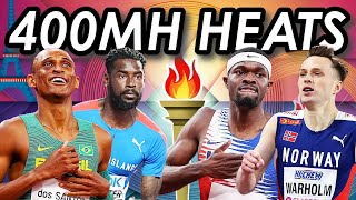 Mens 400m Hurdles Heats Recap  Paris Olympics Athletics [upl. by Yticilef94]