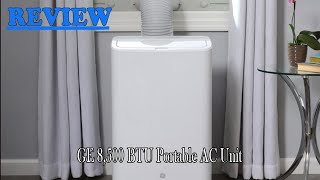 GE 8500 BTU Portable Air Conditioner Review  Watch before ordering [upl. by Mulloy]