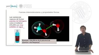 Fuerzas intermoleculares y propiedades físicas  31101  UPV [upl. by Ludly]