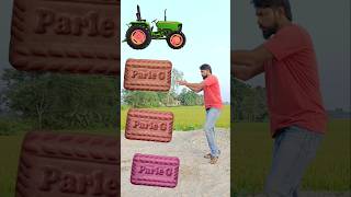 Rounding parle g biscuit to Alto Rollar Jcb amp Tractor  Vehicles names magic video [upl. by Euhc689]