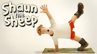 Yoga Side plank  New Years Resolutions  Shaun the Sheep [upl. by Gayleen]