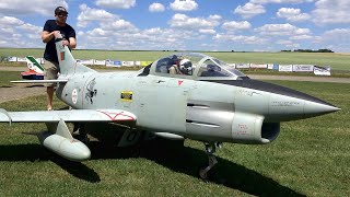 HUGE RC FIAT G91 127 Scale [upl. by Ilajna]