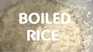 How To Make Boiled Rice Restaurant Style [upl. by Roobbie]