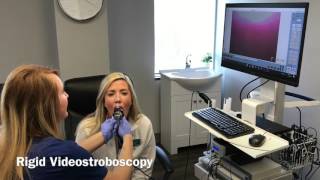 Rigid Videostroboscopy Procedure [upl. by Pearlstein]