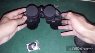 Bushnell binoculars 10×70×70 unboxing [upl. by Gnauq49]