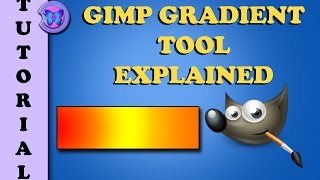 GIMP 28 Gradient Tool Explained  How To Make Custom Gradient In Gimp Tutorial For 13 [upl. by Silverman337]