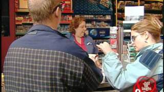 Cashier shortchanging blind man [upl. by Dougherty]