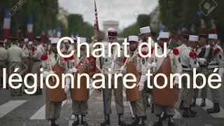 Chant du légionnaire tombé au combat [upl. by Edgell646]