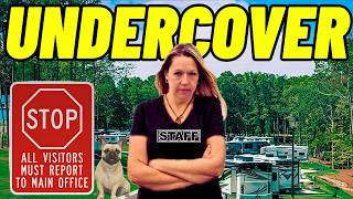 I Went UNDERCOVER In An RV Park  Lessons Learned [upl. by Halet]