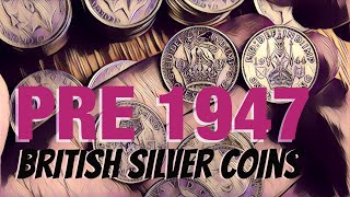 Stacking British Pre 1947 Silver Coins [upl. by Adeuga]