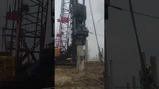 PDA TEST PILE DRIVERfyp pancang shots [upl. by Anahcar879]