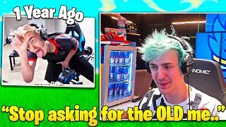 Ninjas Emotional Message To Fans Who Want quotOld Ninjaquot Back  Fortnite FUNNY Moments [upl. by Sauder]