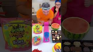 Ice cream challenge 🍨 SOB cake VS sweets emoji funny shorts [upl. by Nomelif]