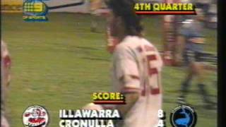 Illawarra Steelers V Cronulla Sharks 1992 [upl. by Nils]