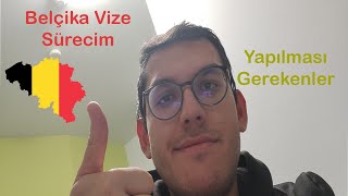 Belçika Öğrenci Vizesi D tipi Alma Sürecim ve Yaptıklarım 🇧🇪 [upl. by Vasili268]