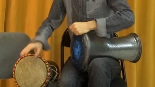 2 Darbuka Solo  Split Finger Technique and independence  Nicolas Leroy [upl. by Ardried269]