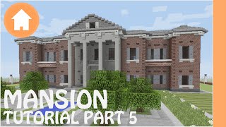 Minecraft Tutorial How to Build a Mansion in Minecraft 5 [upl. by Aciretehs851]