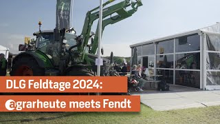 Fendt auf den DLG Feldtagen 2024 [upl. by Rafi241]